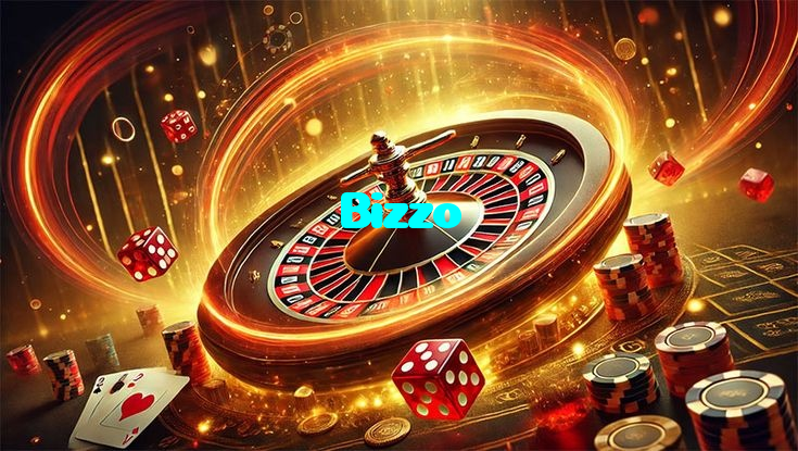 Bizzo casino presented on mobile device in Pakistan with slots and live games